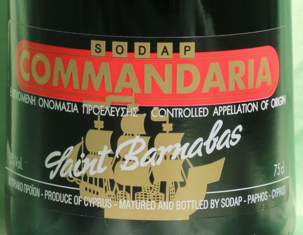 ausverkauft   Commandaria St. Barnabas Sodap 0,75l